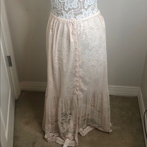 Free People lace skirt.  NWT